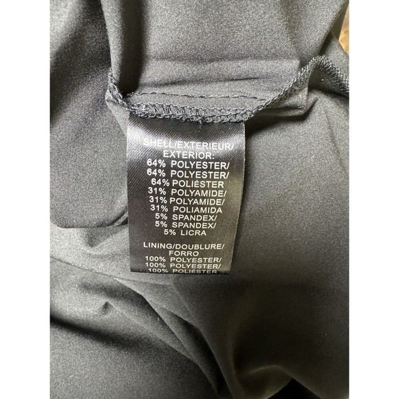 Badgley Mischka Floral Embroidered Sheer Long Sleeve Cocktail Dress Women’s Sz 4 - Picture 9 of 11